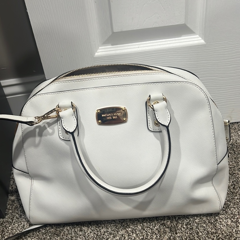 Michael kors white bag